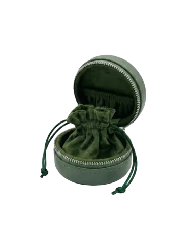 кейс для украшений оливковый