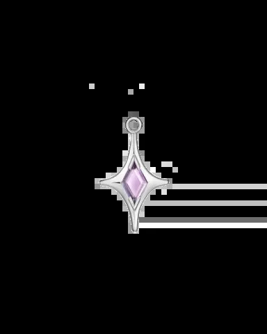 шарм MAR с аметистом