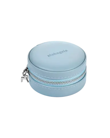 кейс для украшений голубой