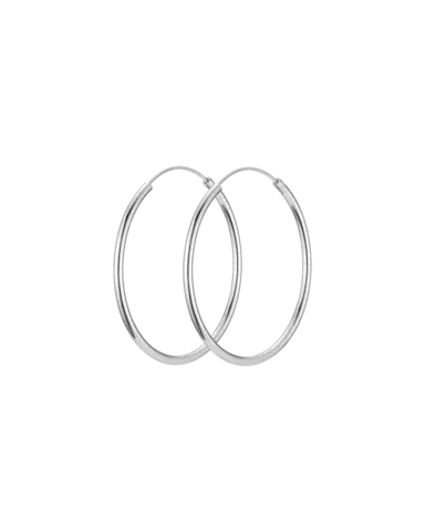 серьги конго 40 мм (пара) (родирование)