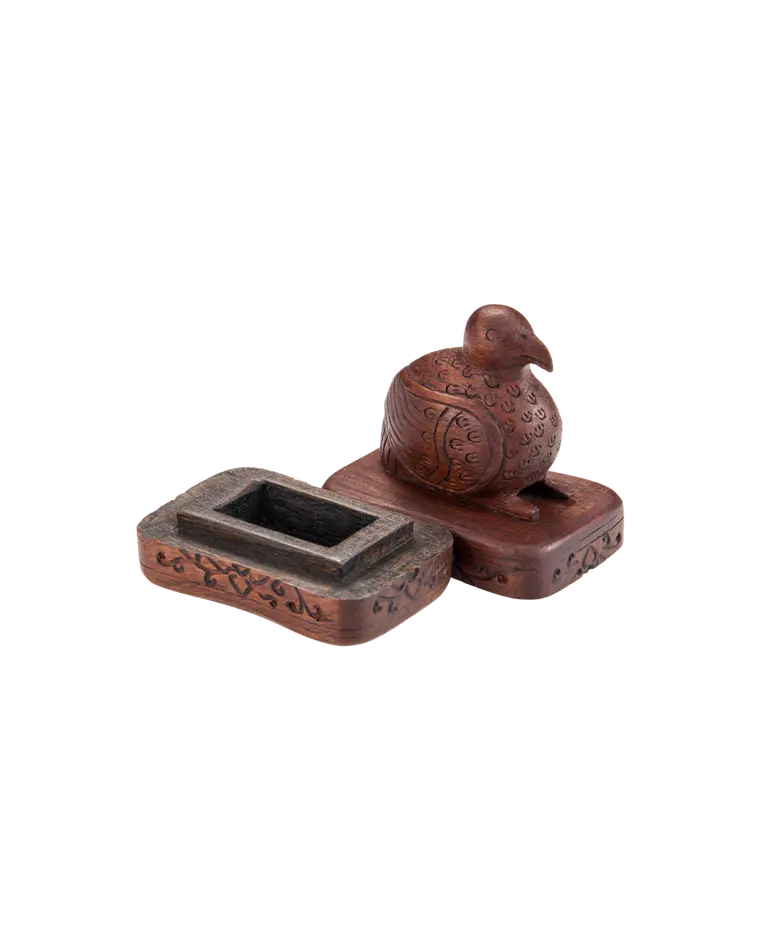 шкатулка в виде птички