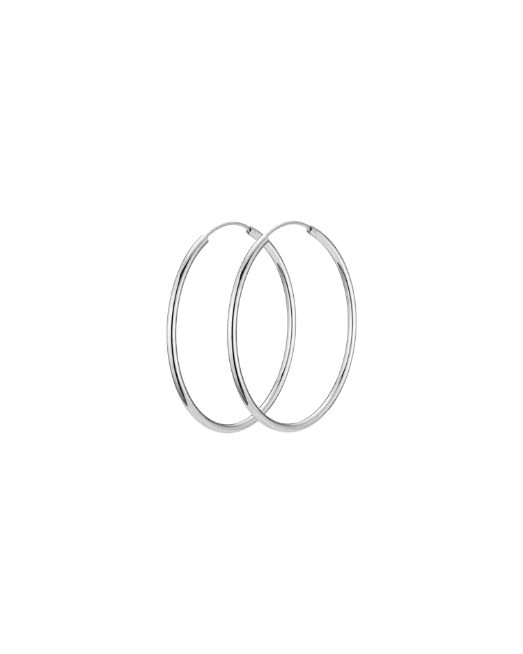 серьги конго 50 мм (родирование)