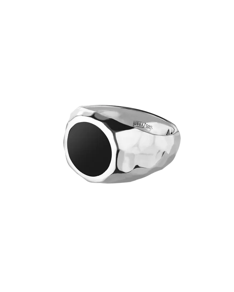 кольцо IJEN2 с черным ониксом
