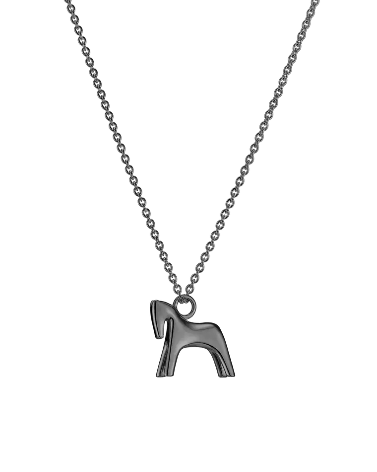 подвеска burdo на цепочке (черный родий)