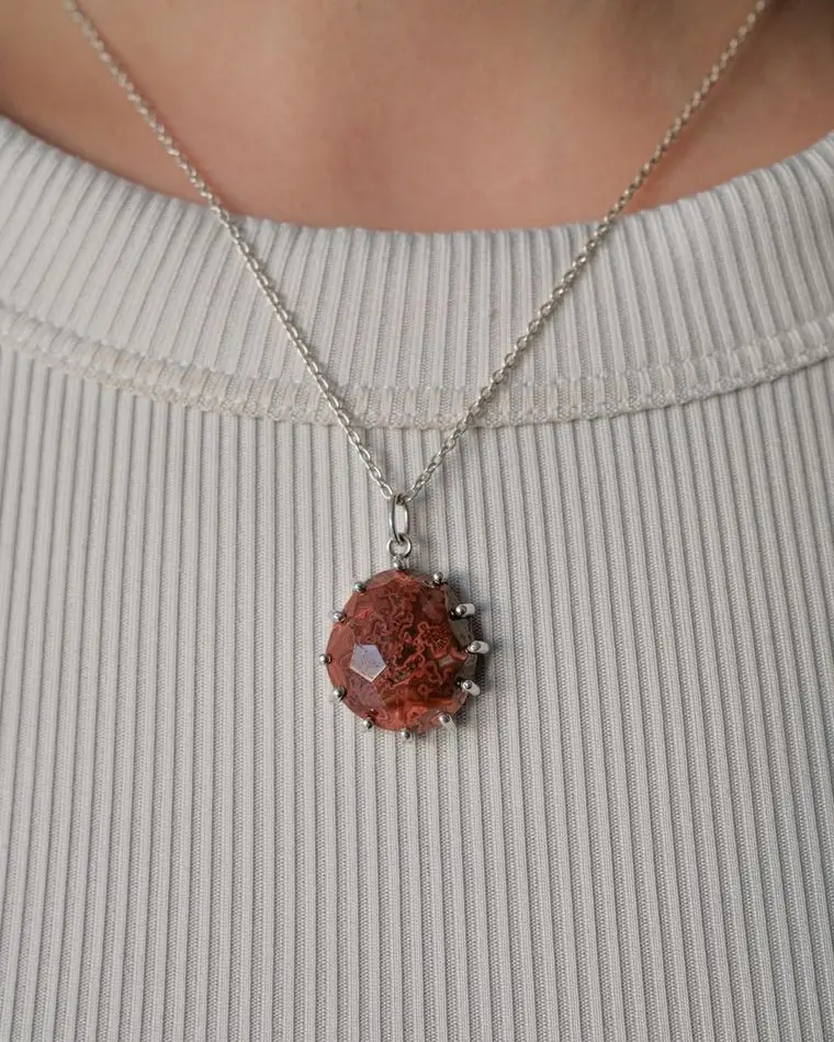 подвеска land of fire (агат)