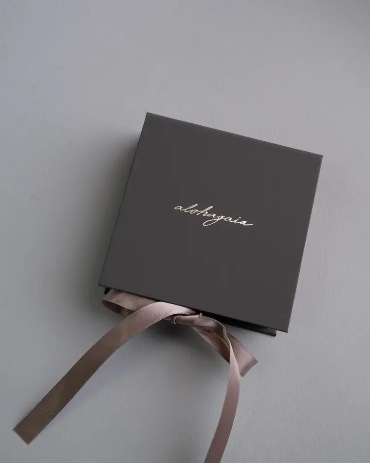 коробочка для украшений графитовая night