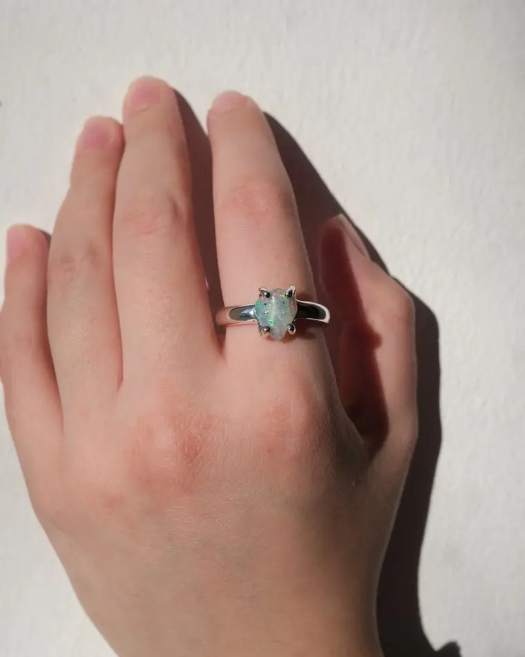 кольцо santi (m) с опалом 18.5 размер