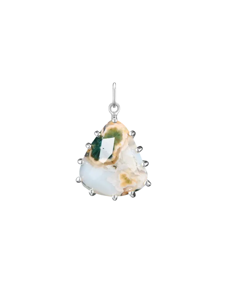 подвеска ocean bloom (яшма)