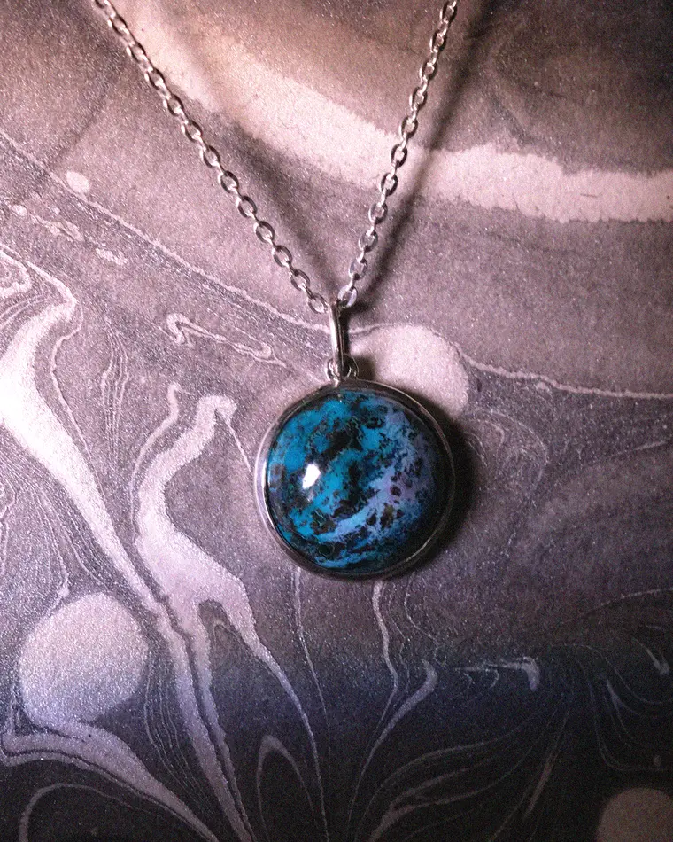 подвеска cabo с хризоколлой