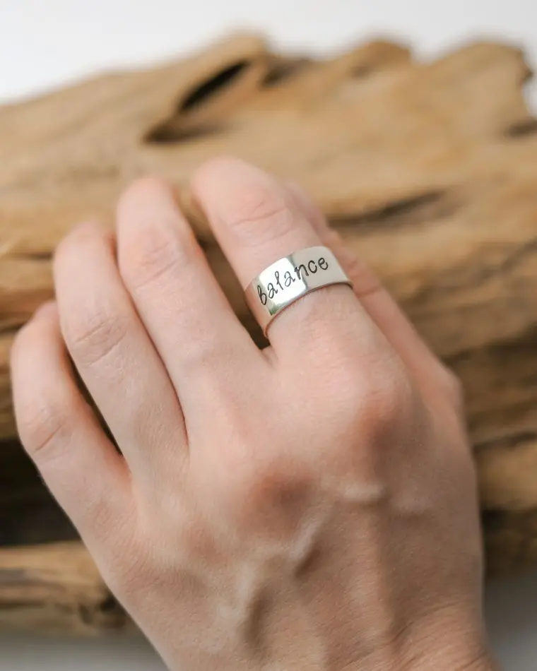кольцо balance (широкое)