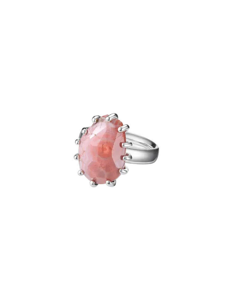 кольцо ocean bloom 15.0 размер (яшма)