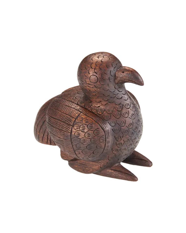 фигурка в виде птички с секретом