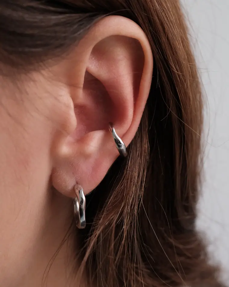 моносерьга ria (родирование)