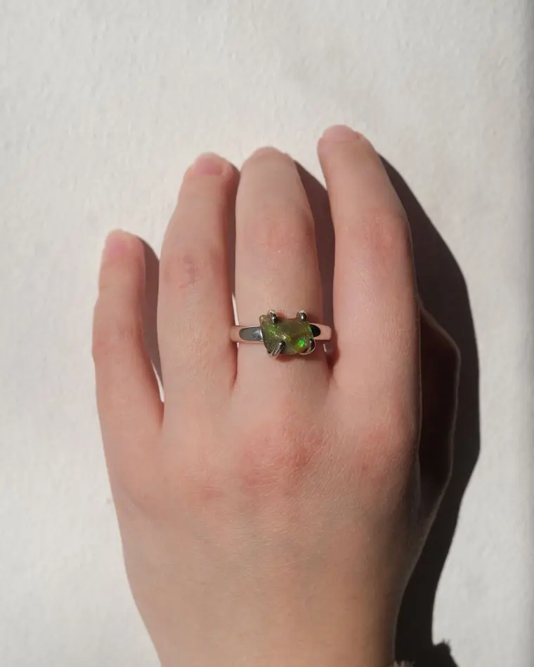 кольцо santi (m) с опалом 17.5 размер