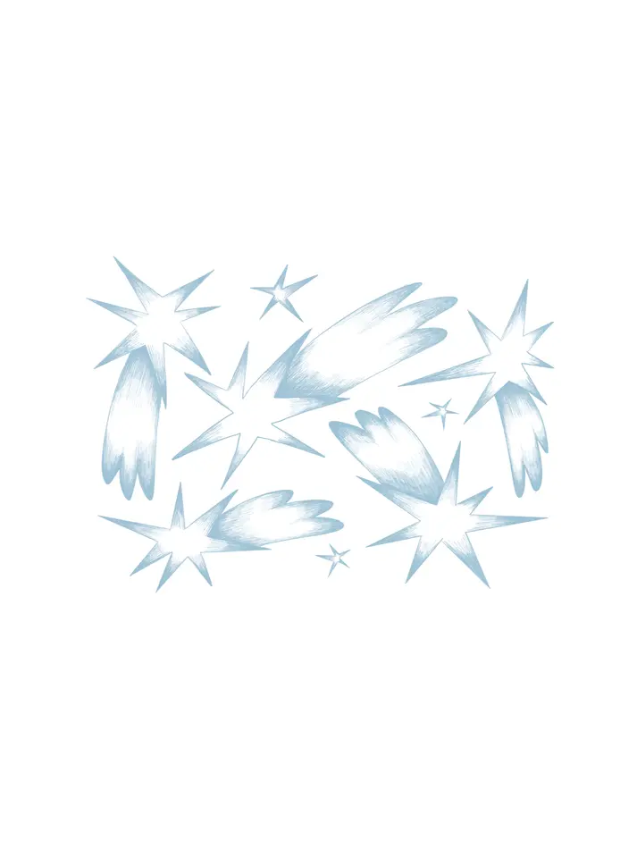 открытка звездочки в буране