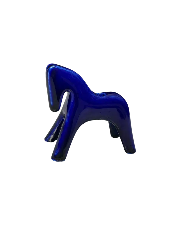 фигурка alohagaia x жечь из фарфора (кобальт)