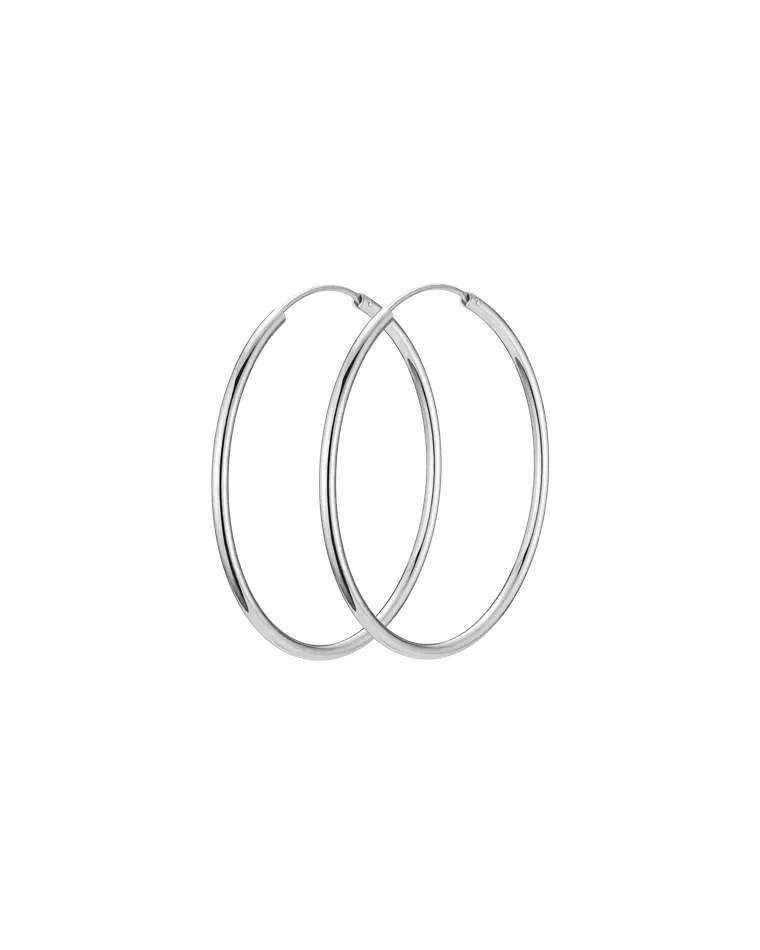 серьги конго 50 мм (пара) (родирование)