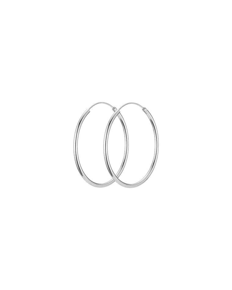 серьги конго 40 мм (родирование)