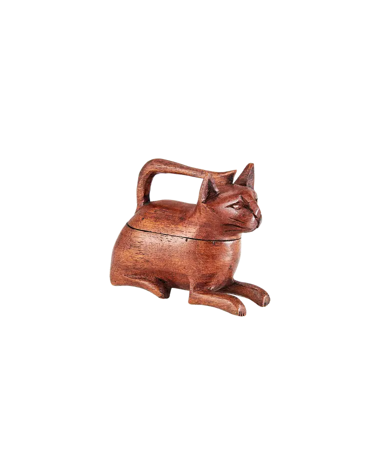 фигурка в виде котика с секретом