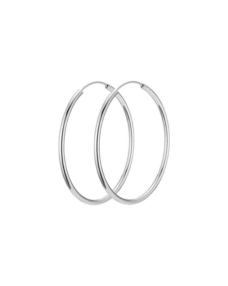 серьги конго 60 мм (пара) (родирование)