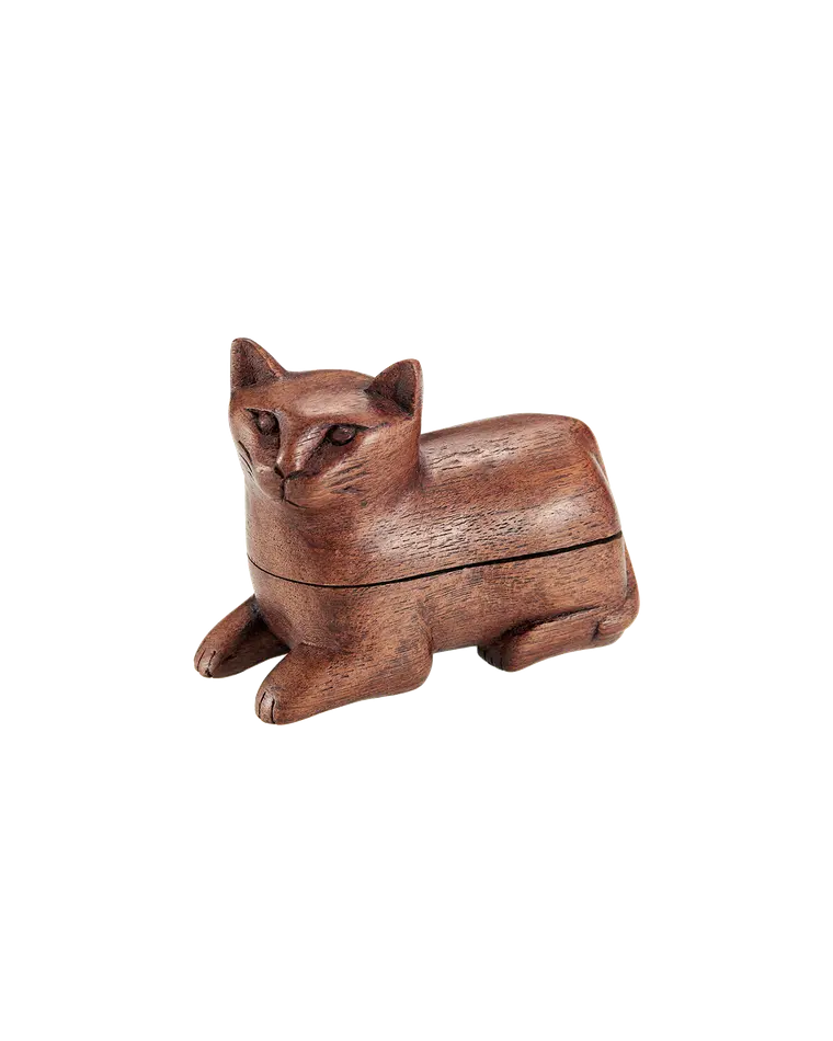 шкатулка в виде котика