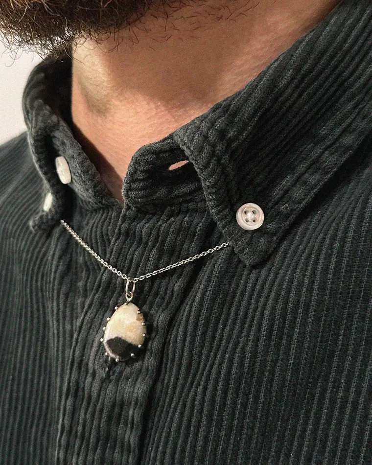 подвеска silent shore (амазонит)