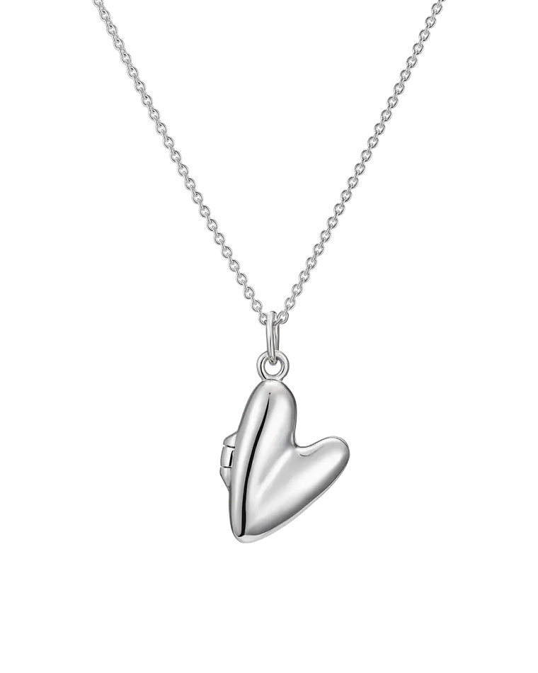 подвеска-локет tender love locket на цепочке 45-50 см (родирование)