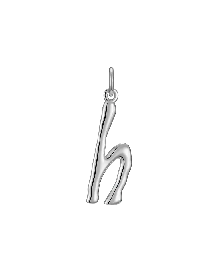 подвеска-буква letter (латунь)