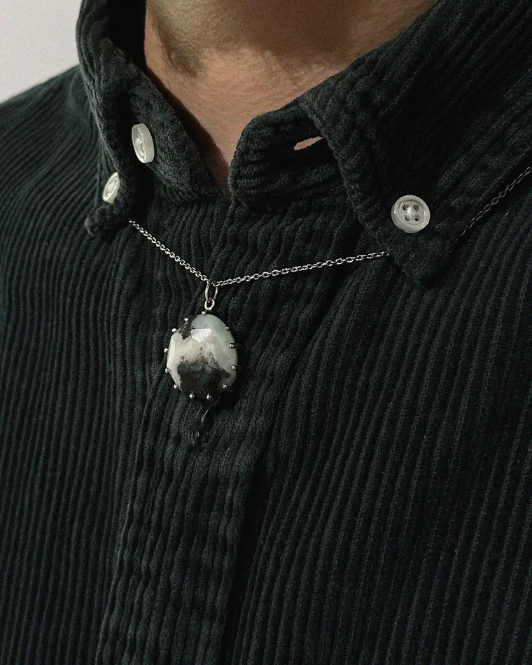 подвеска silent shore (амазонит)