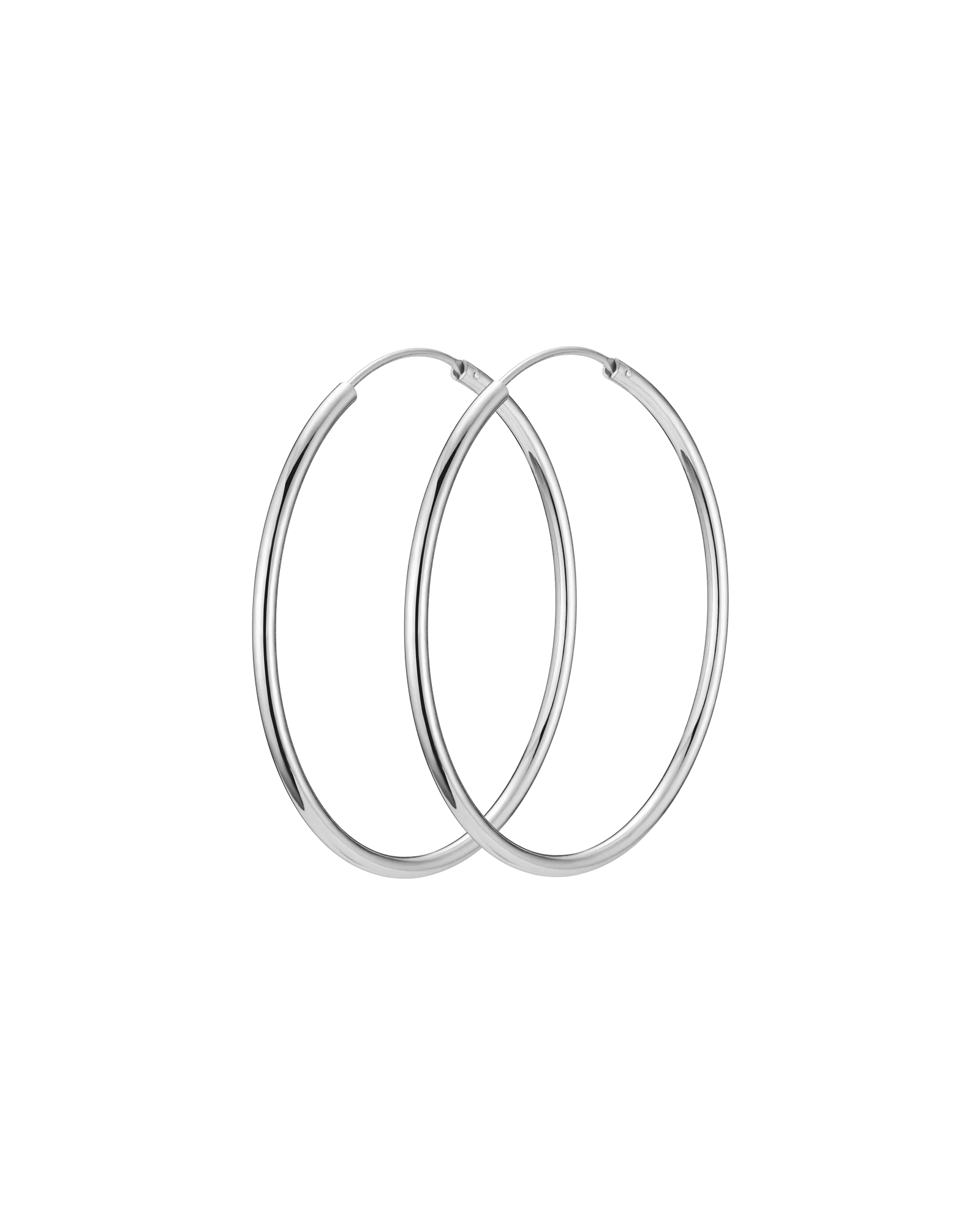 серьги конго 60 мм (пара) (родирование)