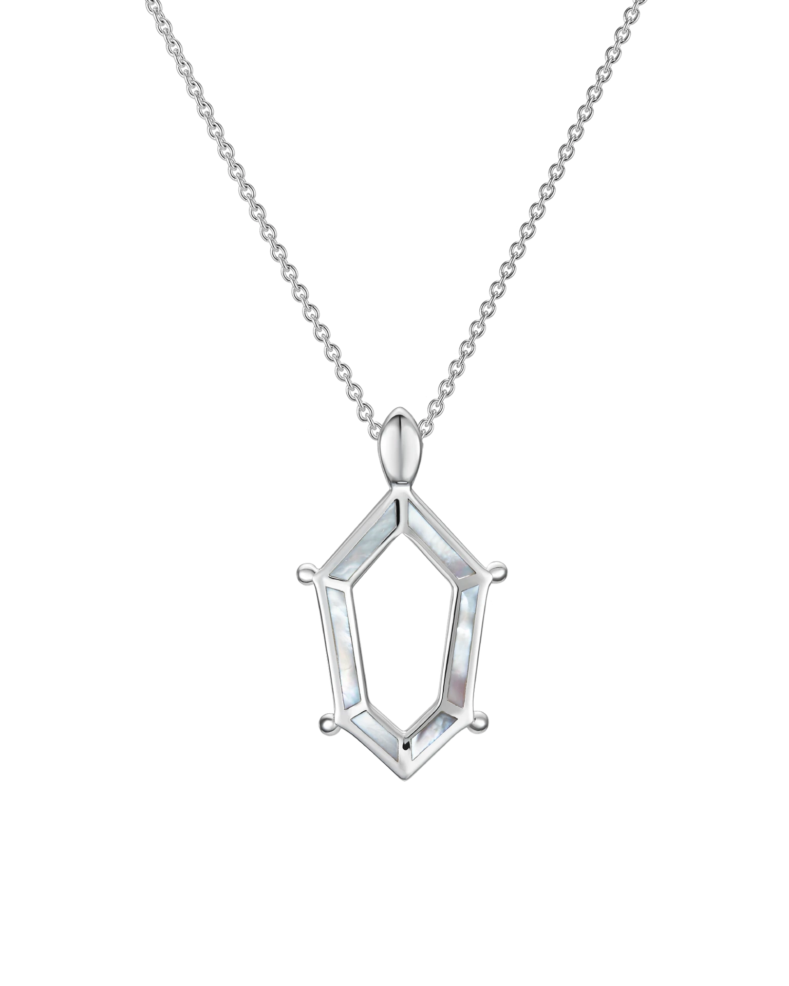 подвеска honu с перламутром на цепочке 55-60 см