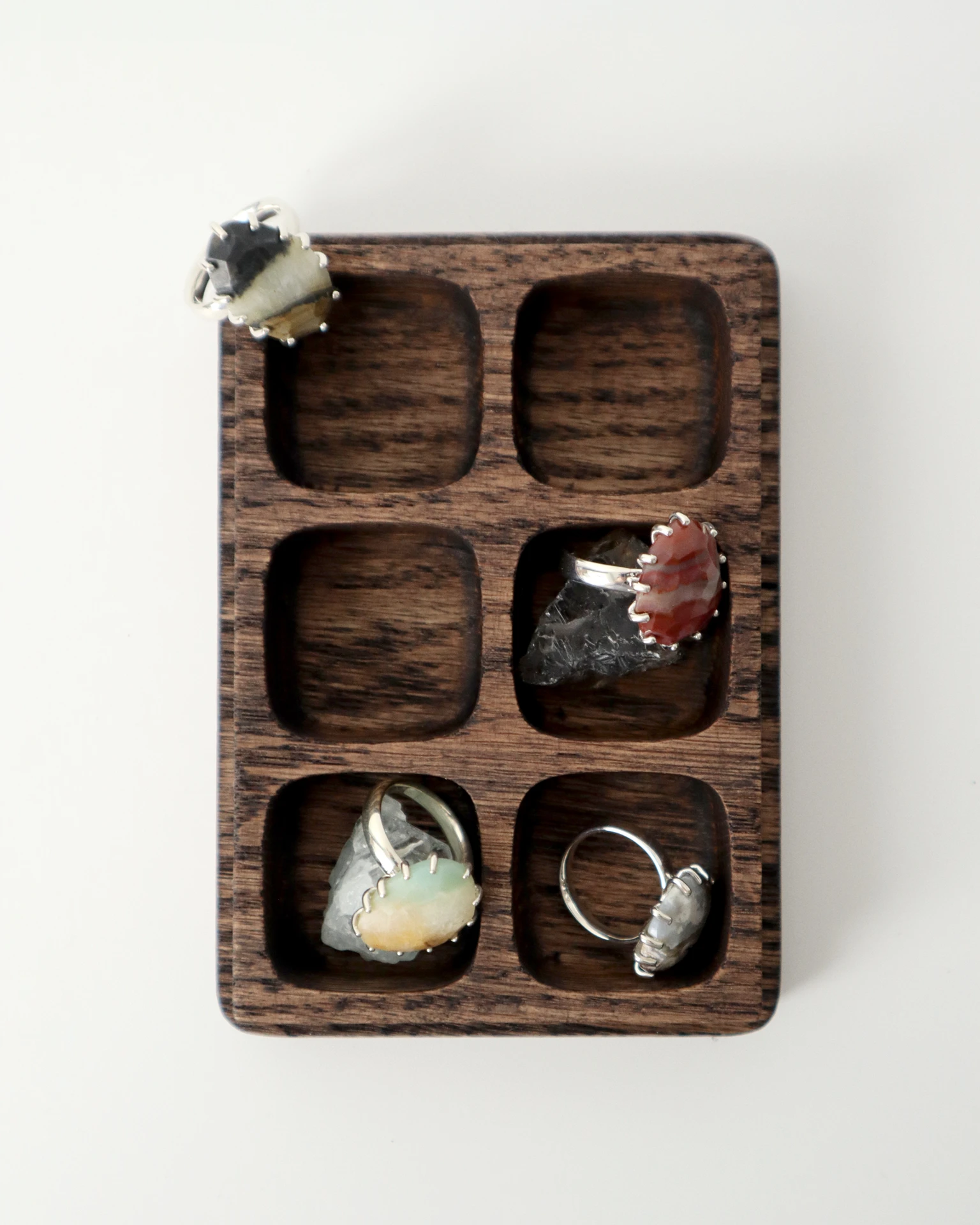 кольцо silent shore 18 размер  (амазонит)