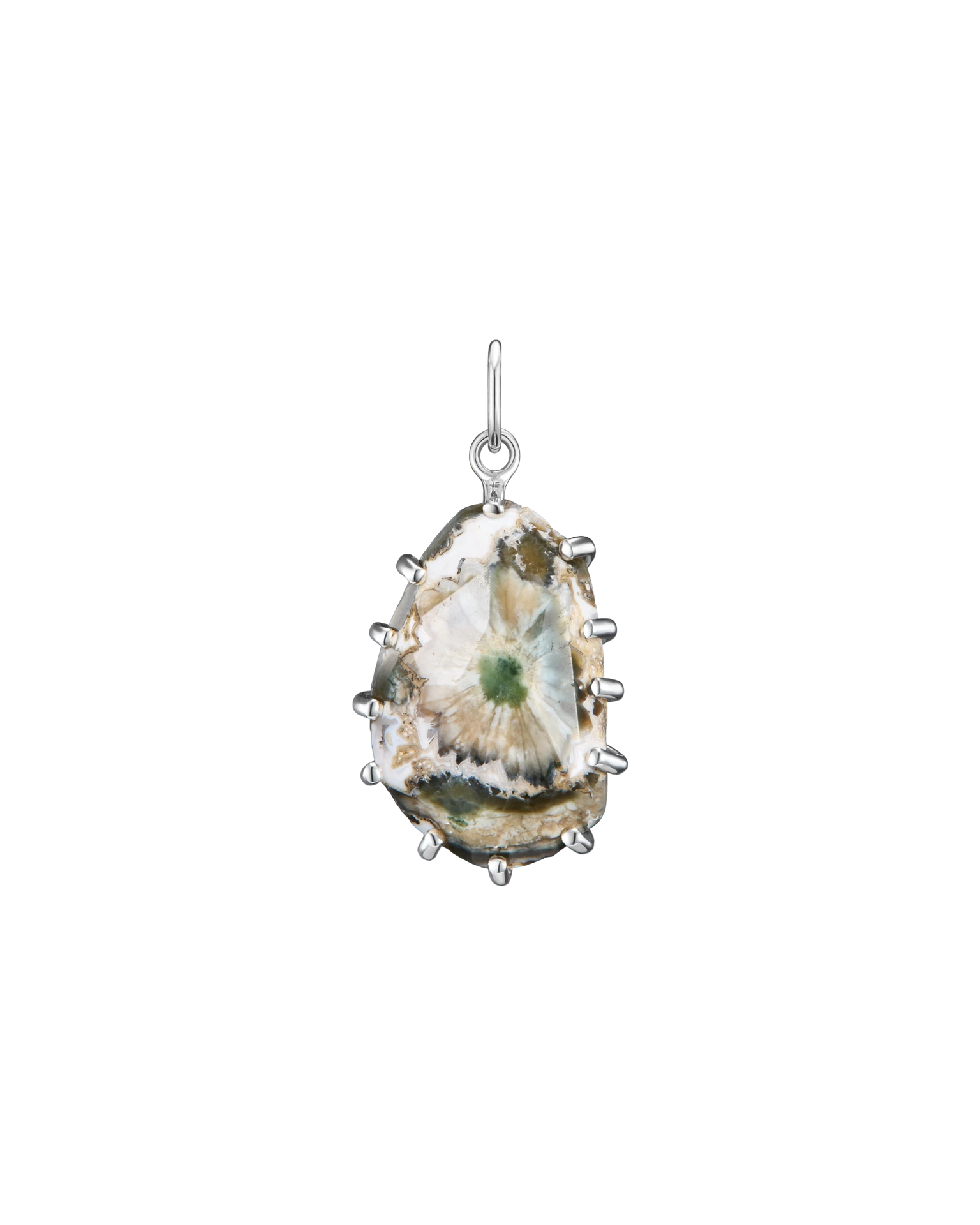 подвеска ocean bloom (яшма)