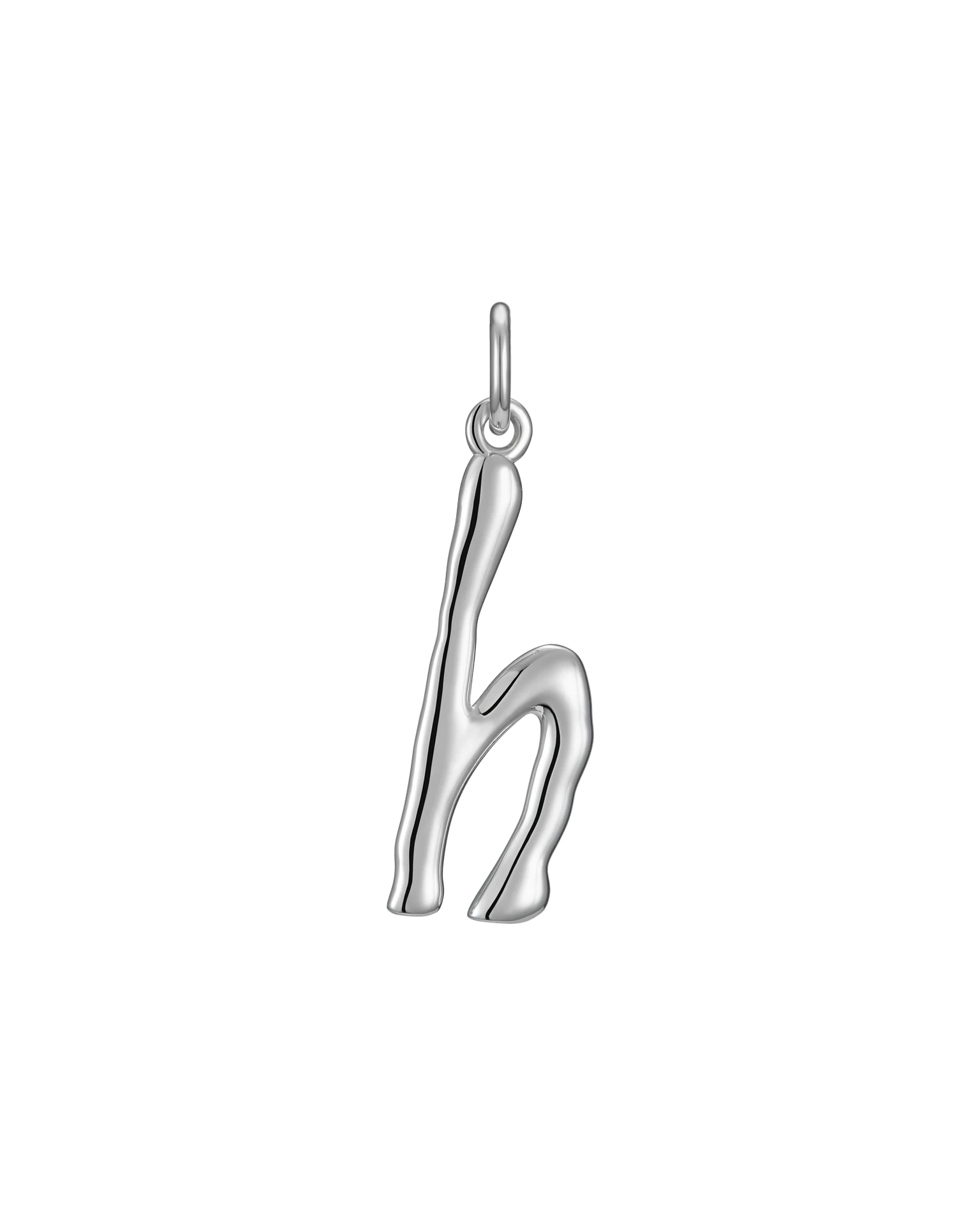 подвеска-буква h (родирование)