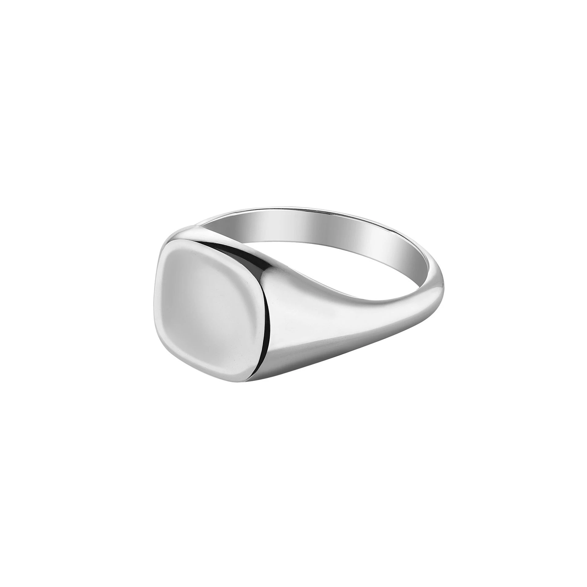 кольцо-печатка touch square