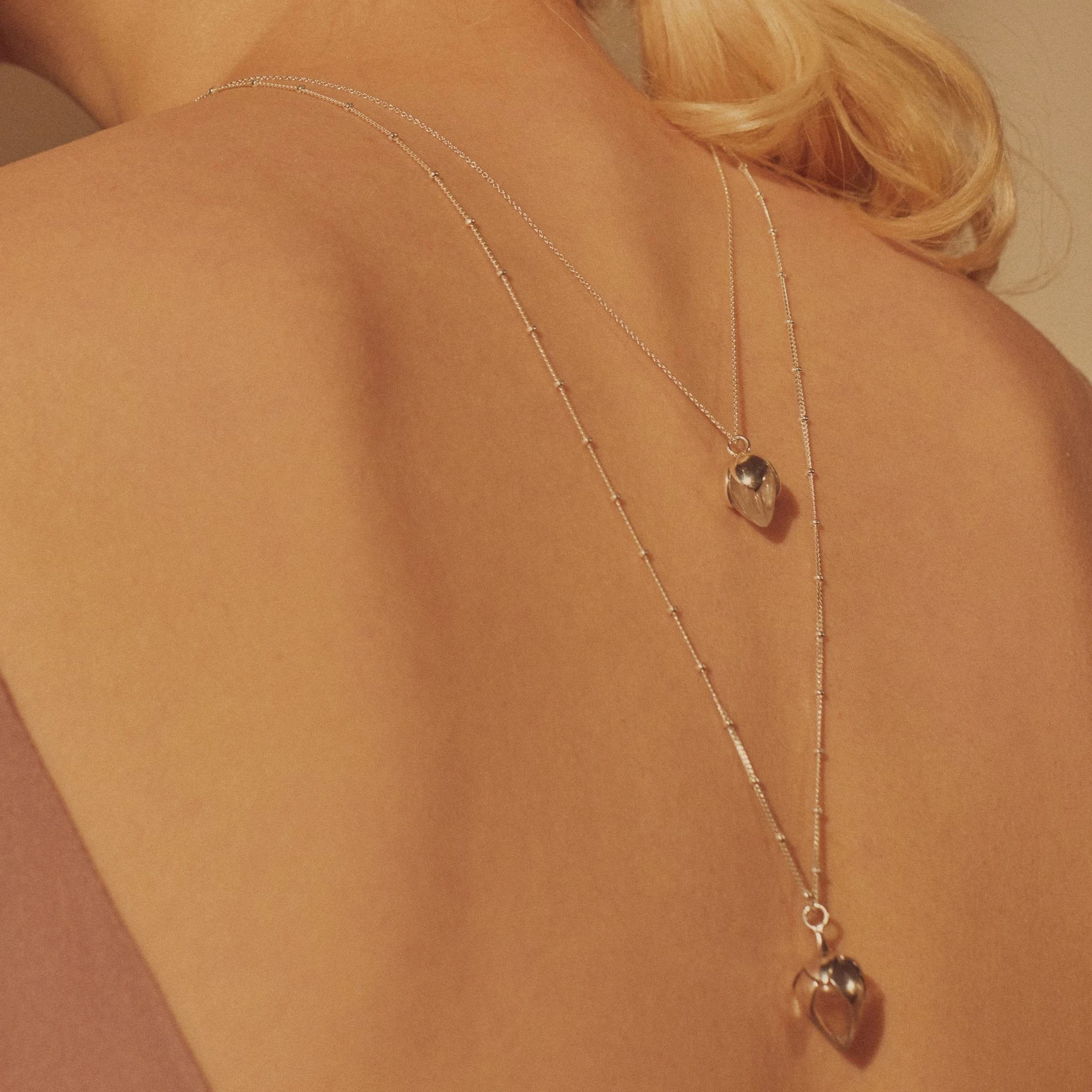 подвеска padmini с розовым кварцем