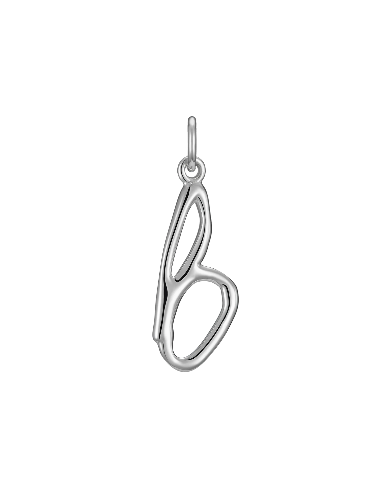 подвеска-буква letter (латунь)