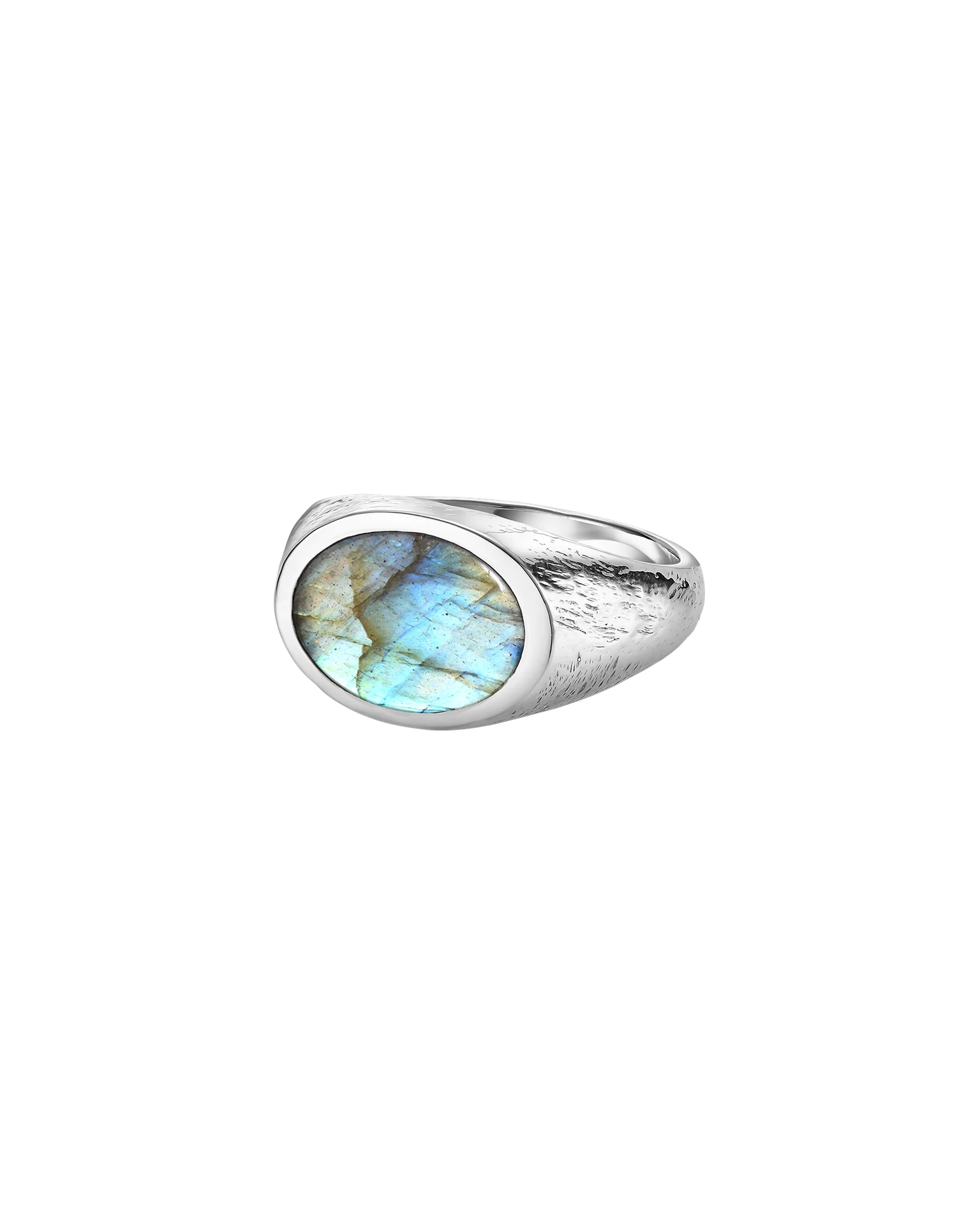 кольцо amba с лабрадоритом