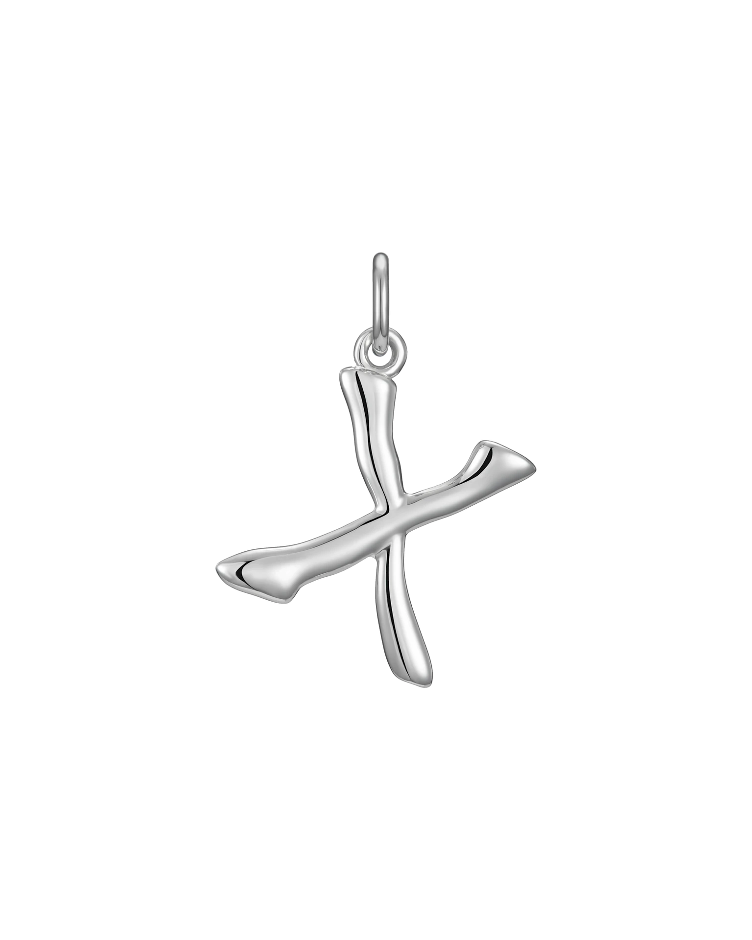 подвеска-буква x (родирование)