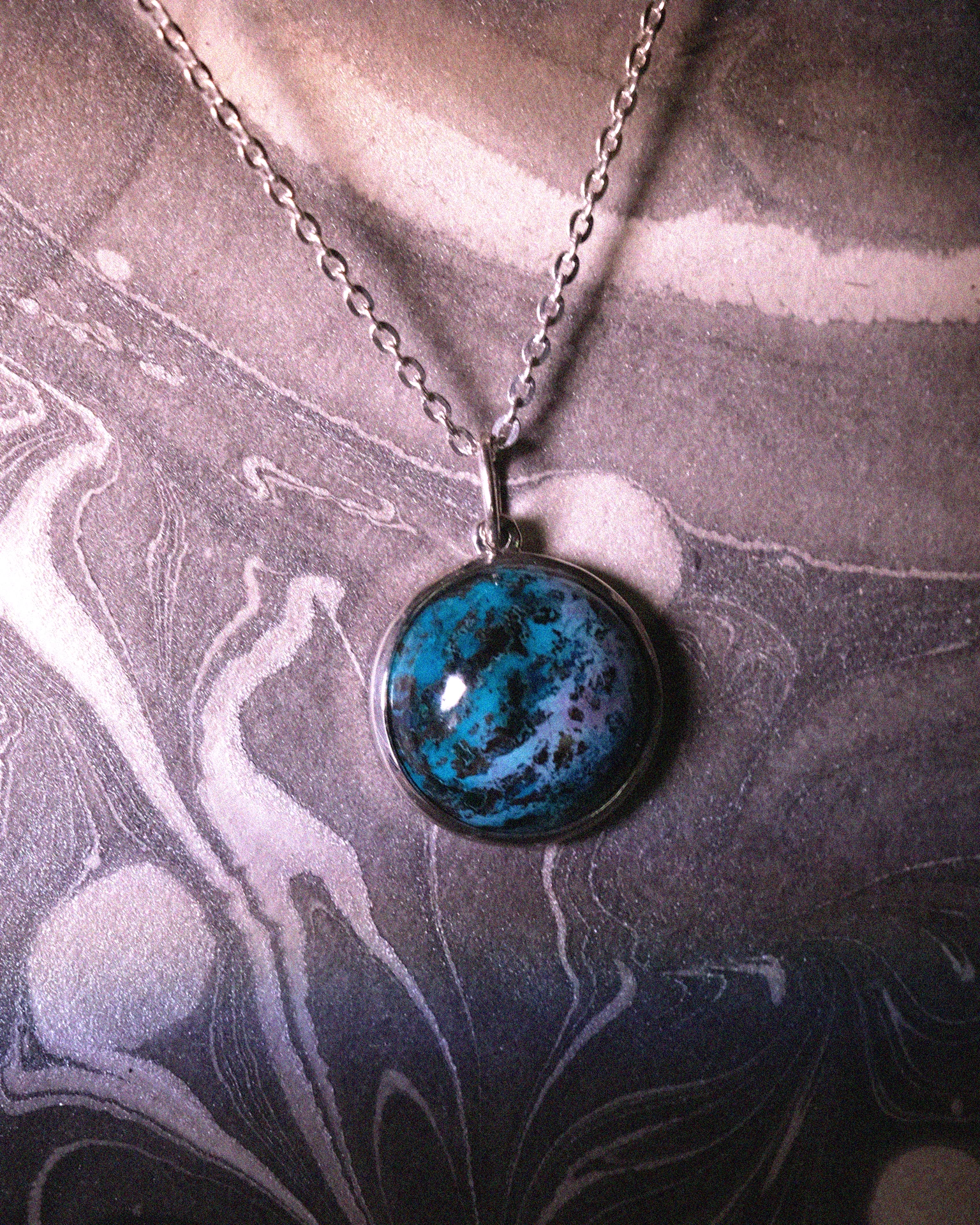 подвеска cabo с хризоколлой