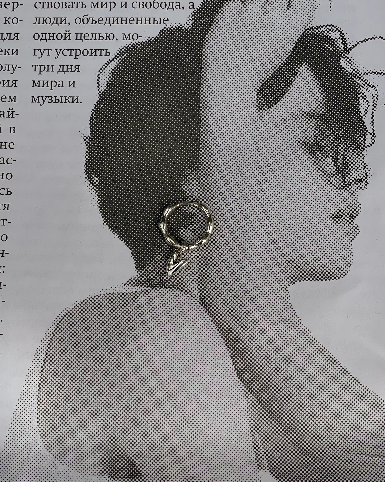 моносерьга-кликер stormy monday (m)