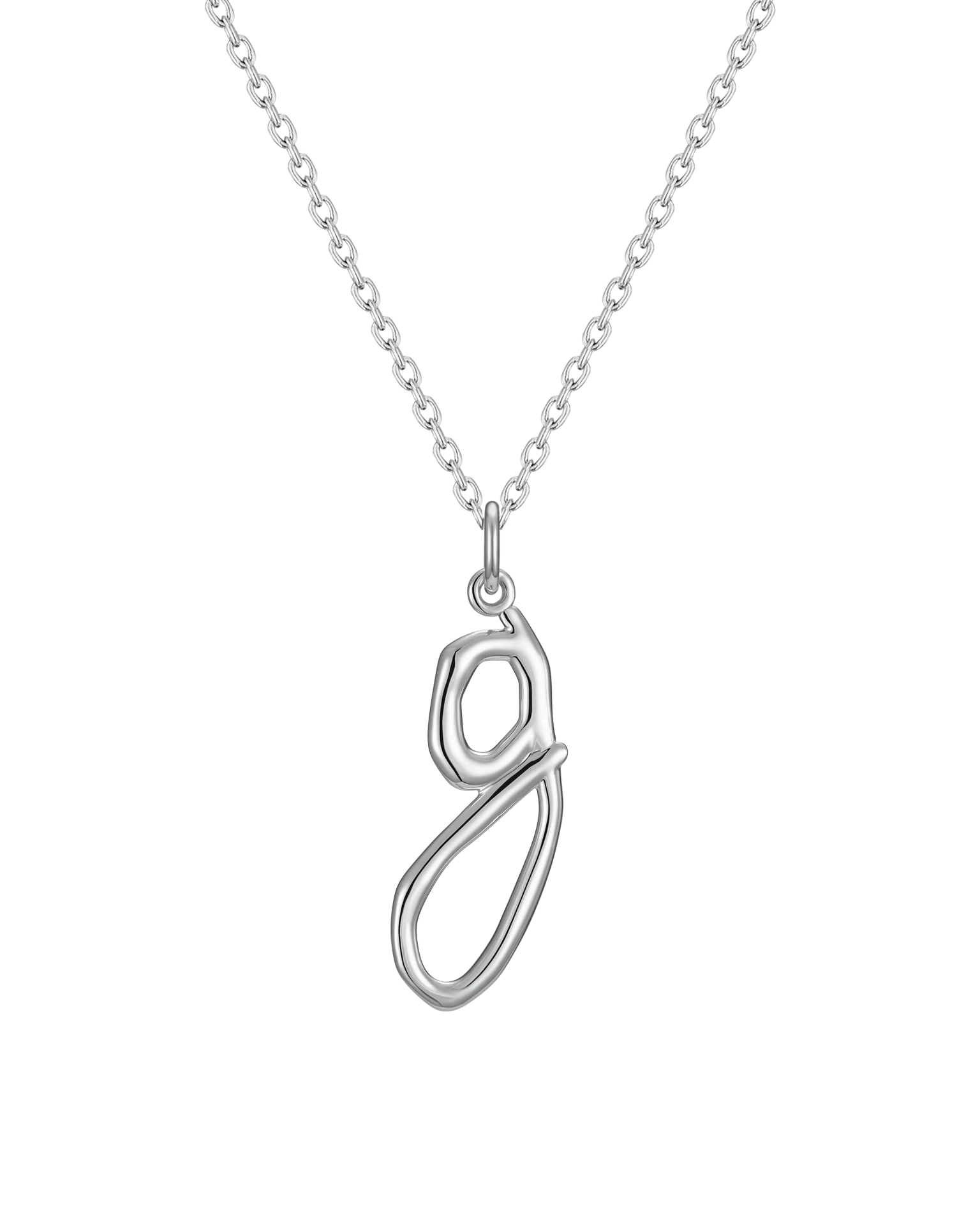 подвеска-буква g (родирование)