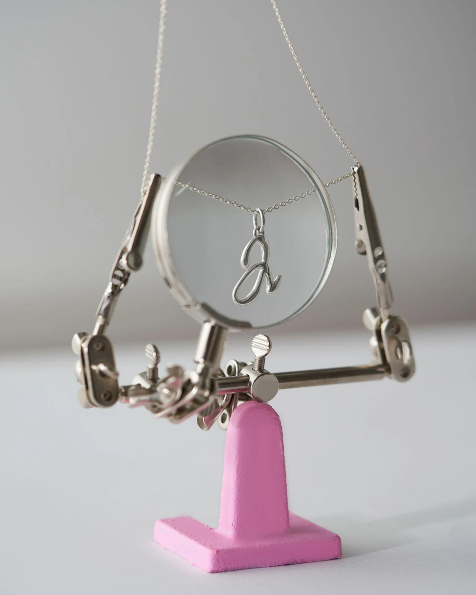 подвеска-буква a на цепочке 45-50 см