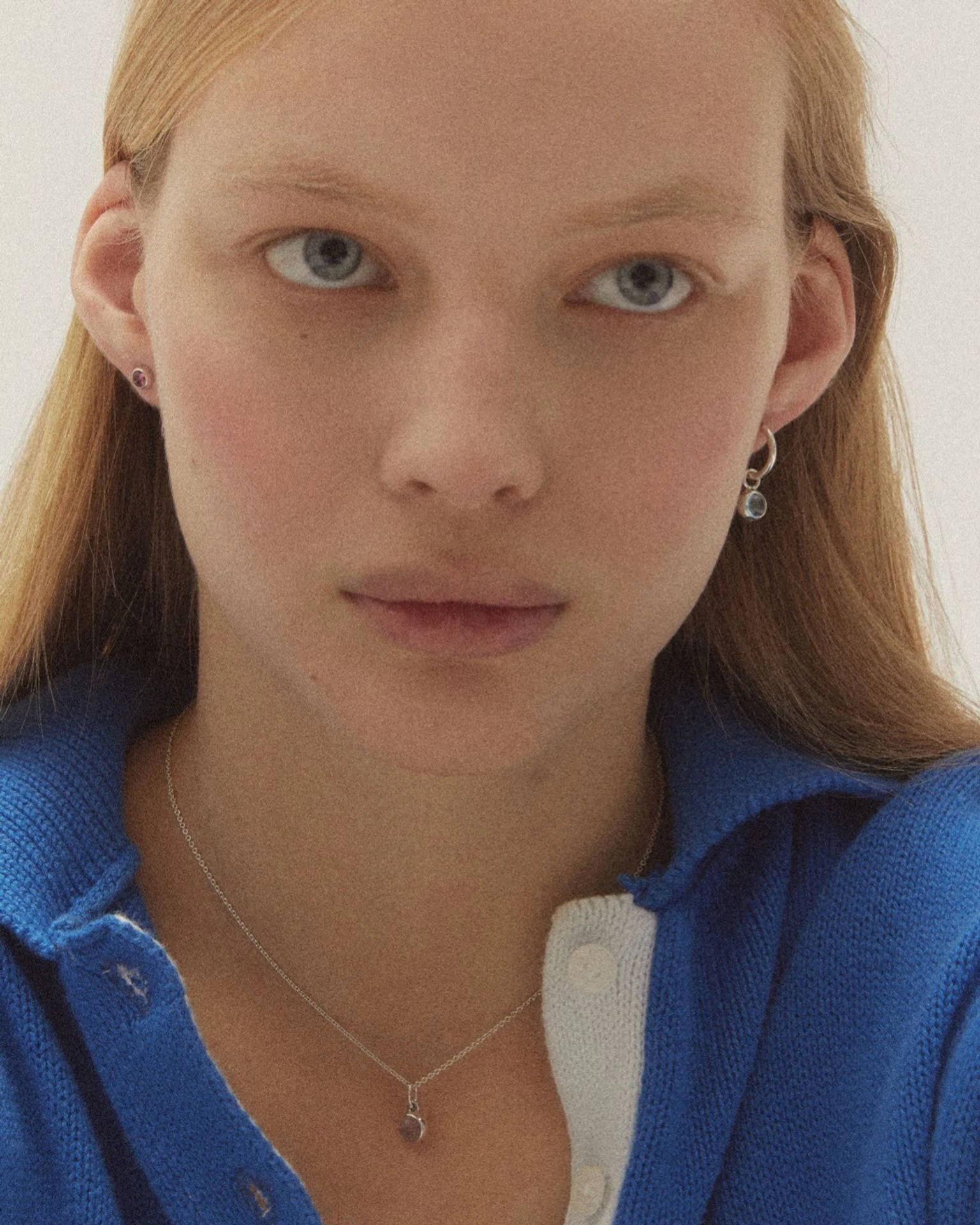 подвеска alpha с цитрином на цепочке 35-40 см