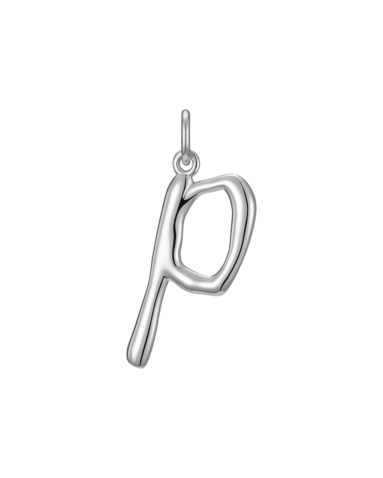 подвеска-буква p (родирование)