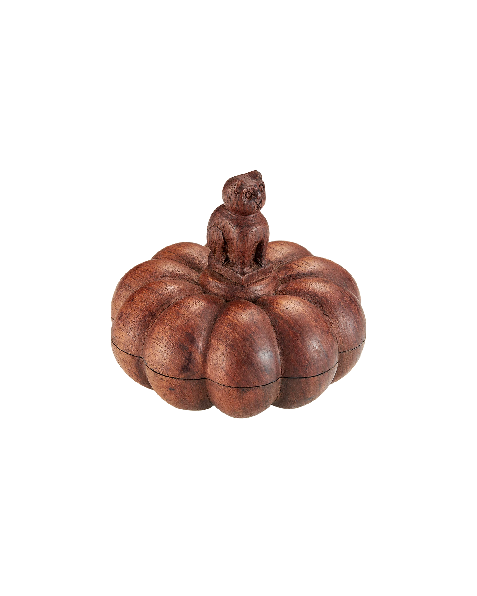 шкатулка в виде тыквы