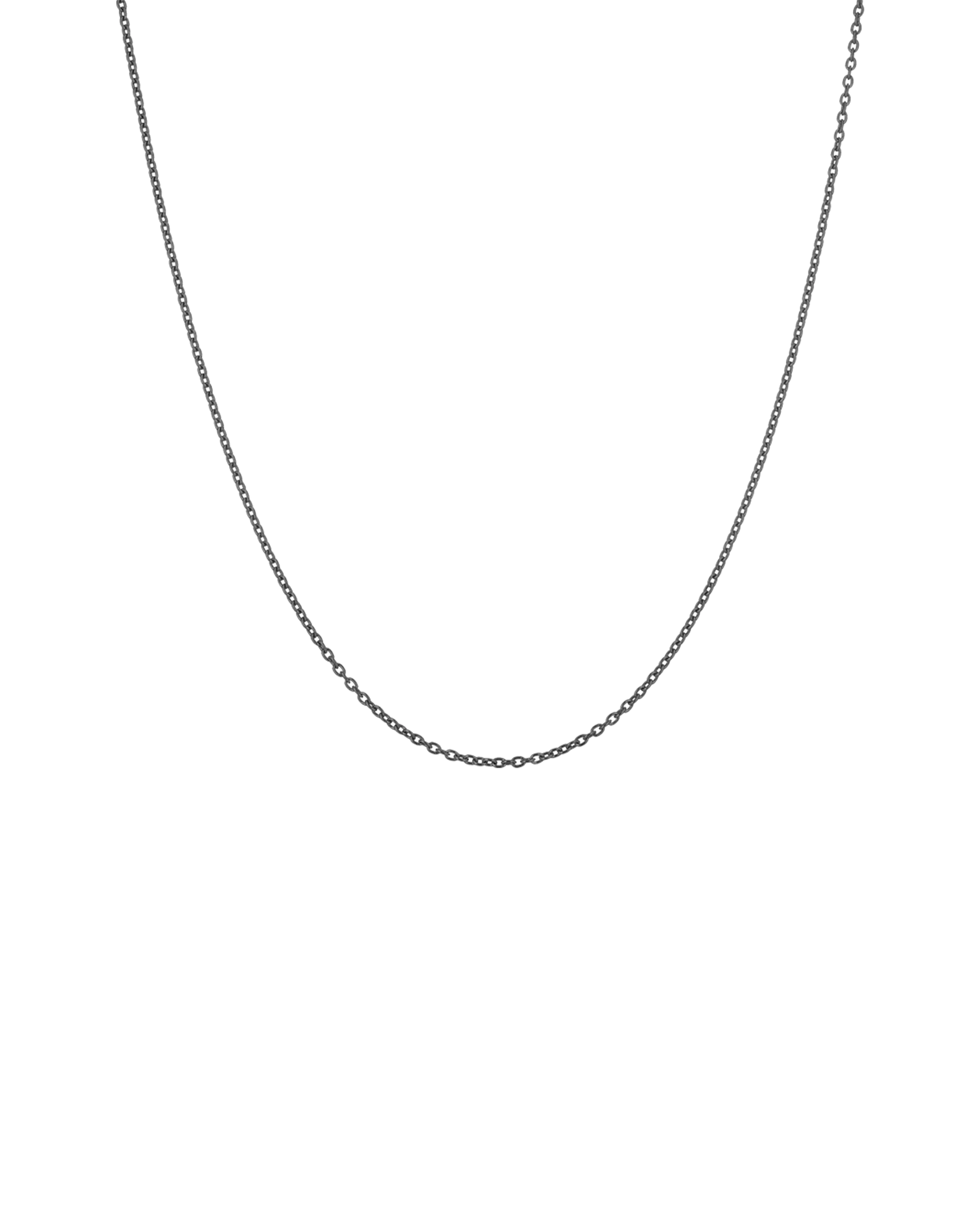 цепочка базовая север 45-50 см (чёрный родий)