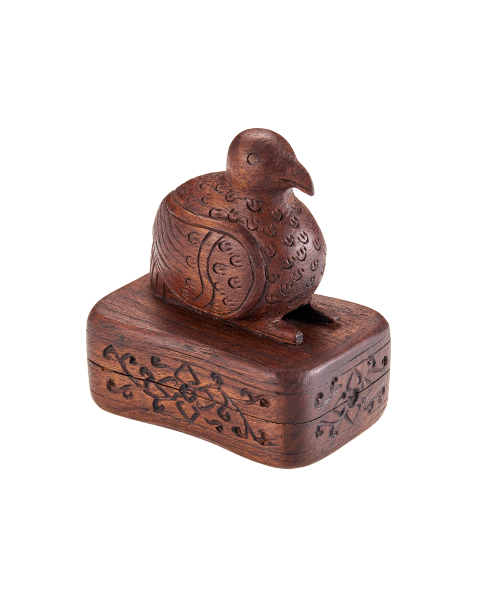 шкатулка в виде птички