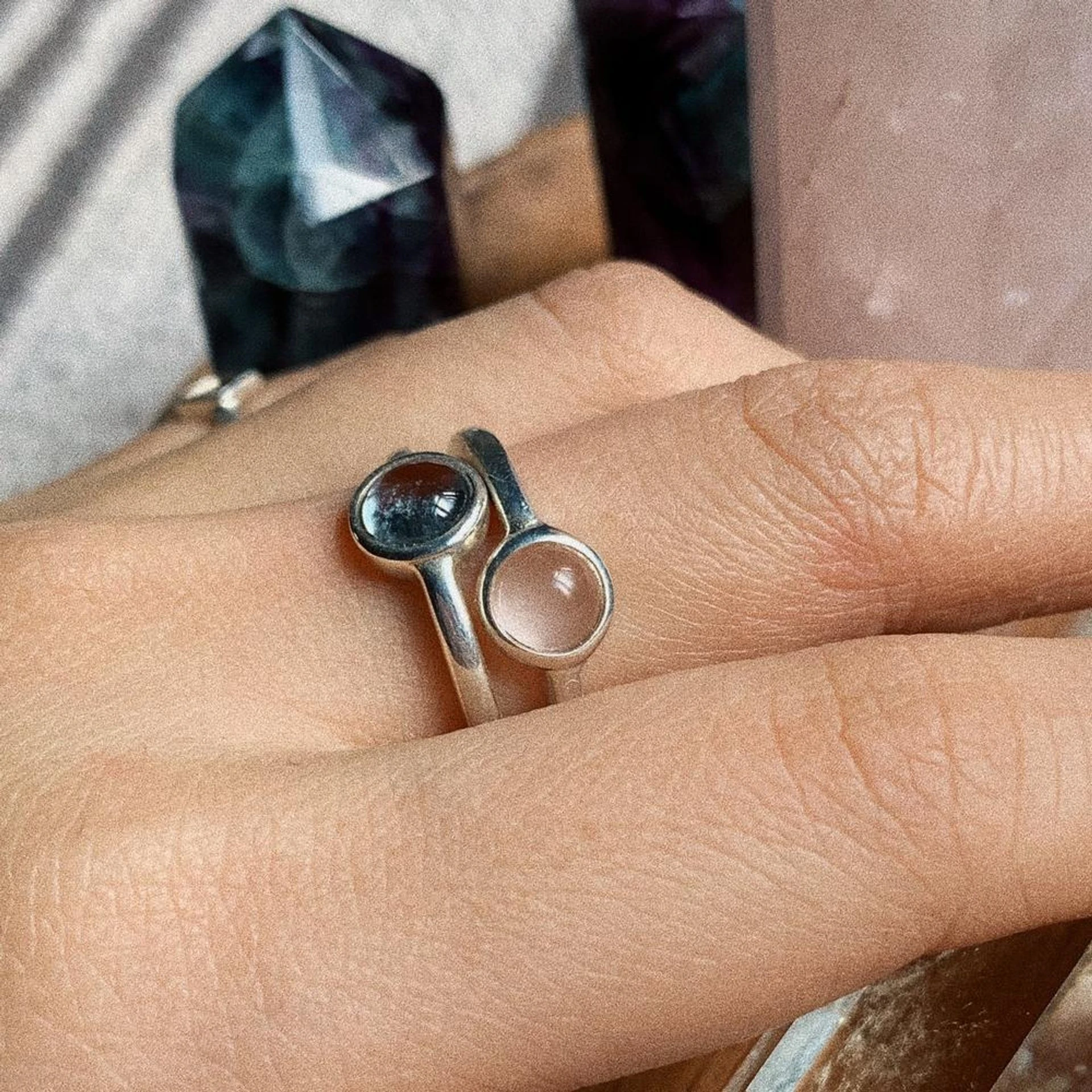 кольцо alpha с аметистом