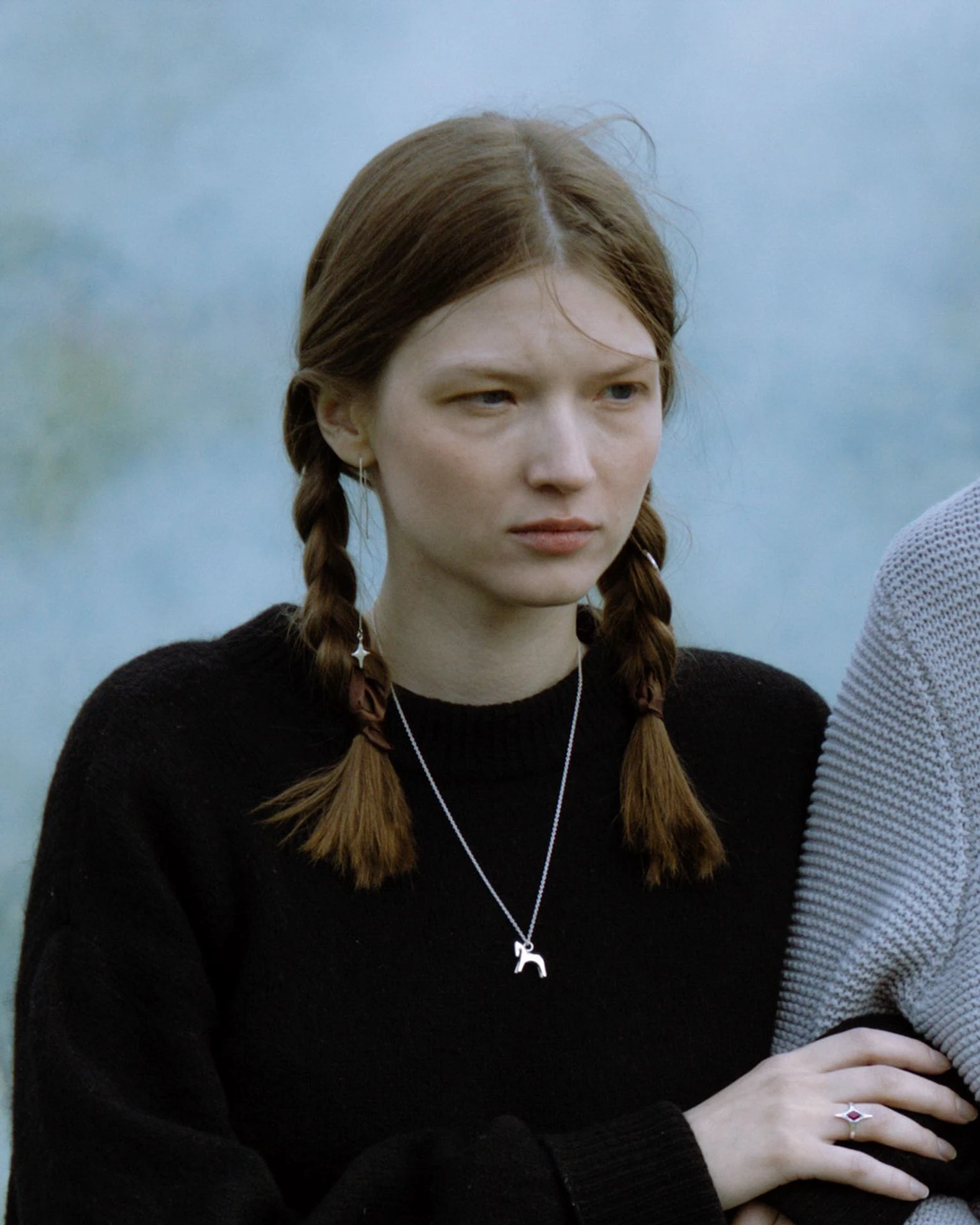 подвеска burdo на цепочке 45-50 см (родирование)